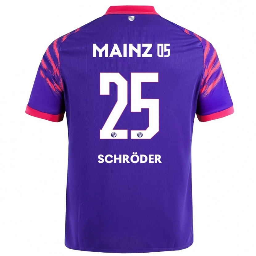 Danxen Dětské Maxim Schröder #25 Námořnická Modř Růžová Daleko Hráčské Dresy 2025/26 Dres