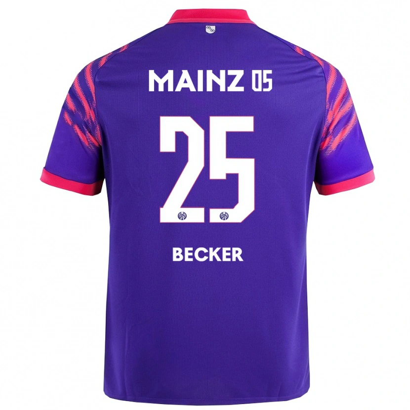 Danxen Dětské Kathrin Becker #25 Námořnická Modř Růžová Daleko Hráčské Dresy 2025/26 Dres