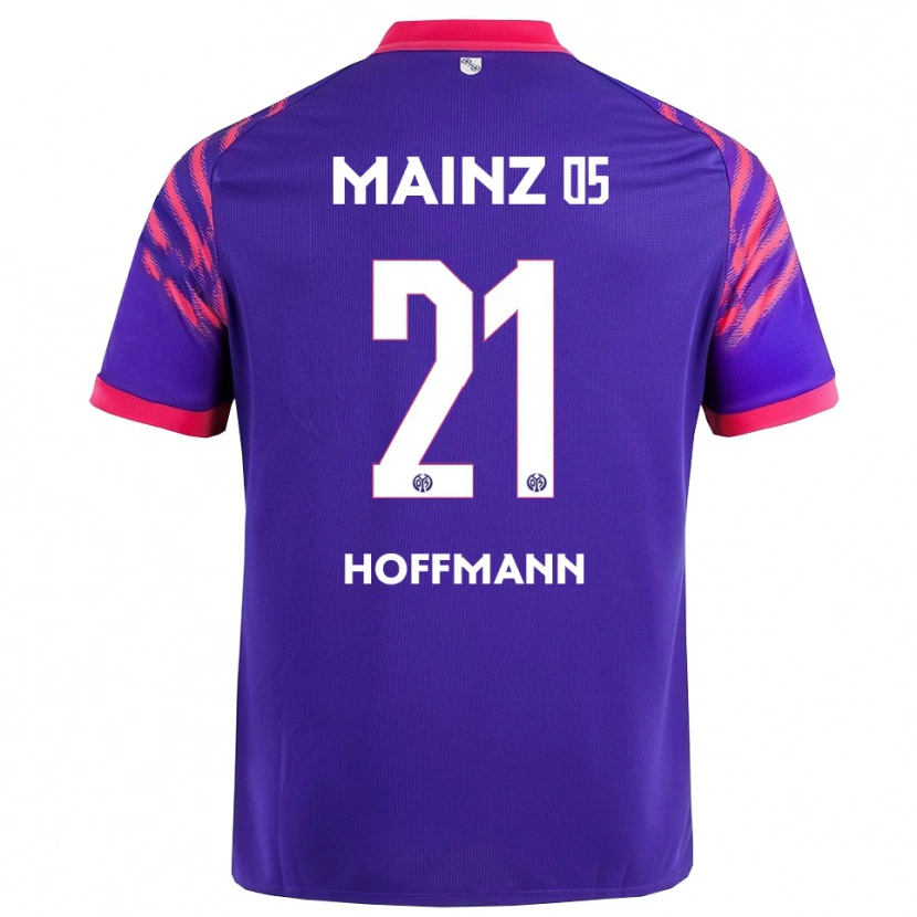 Danxen Dětské Leon Hoffmann #21 Námořnická Modř Růžová Daleko Hráčské Dresy 2025/26 Dres