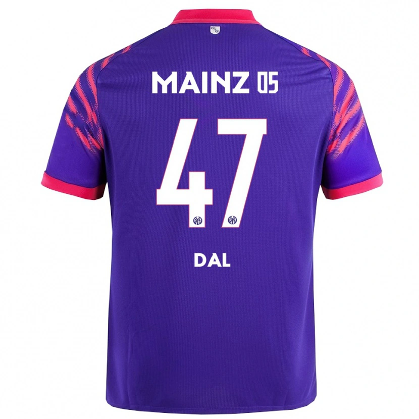 Danxen Dětské Maxim Dal #47 Námořnická Modř Růžová Daleko Hráčské Dresy 2025/26 Dres