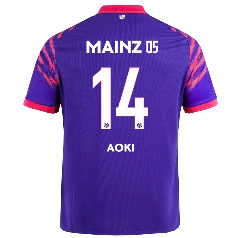 Danxen Dětské Hiyori Aoki #14 Námořnická Modř Růžová Daleko Hráčské Dresy 2025/26 Dres