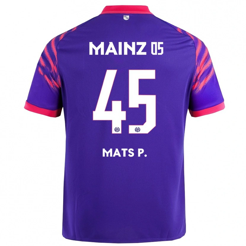 Danxen Dětské Mats Preßler #45 Námořnická Modř Růžová Daleko Hráčské Dresy 2025/26 Dres