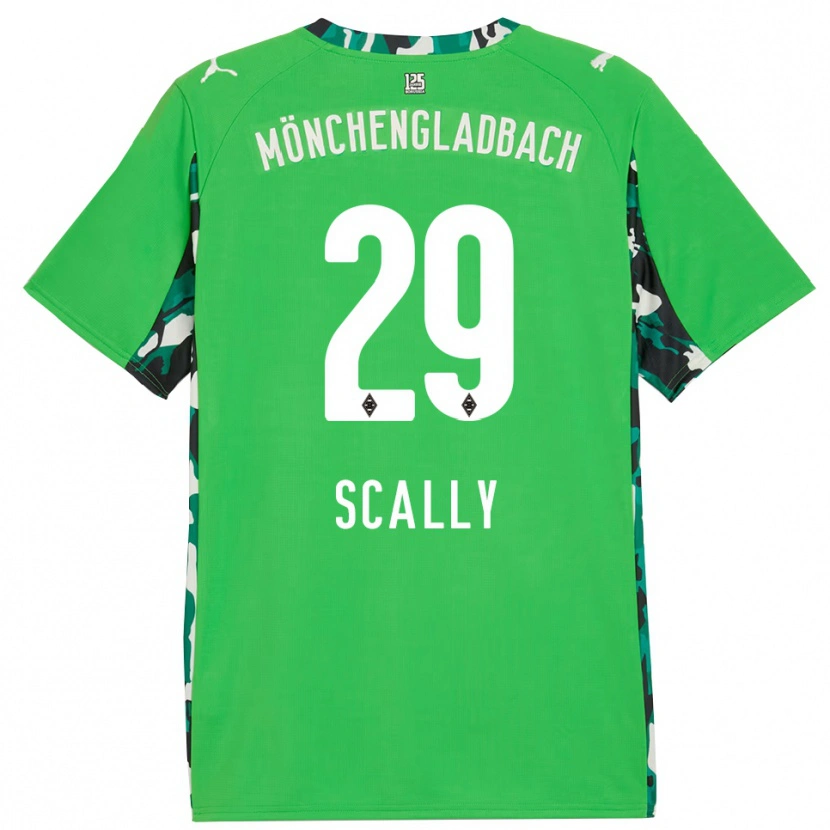 Danxen Dětské Joe Scally #29 Zelená Černá Daleko Hráčské Dresy 2025/26 Dres