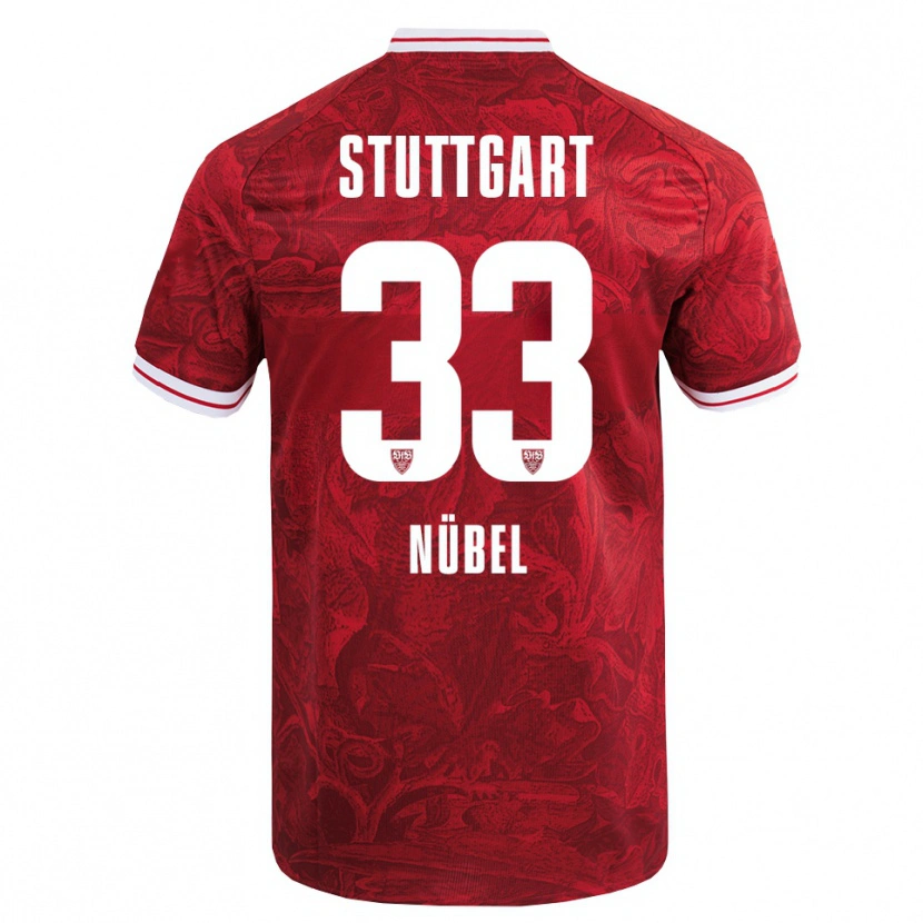 Danxen Dětské Alexander Nübel #33 Červená Černá Daleko Hráčské Dresy 2025/26 Dres