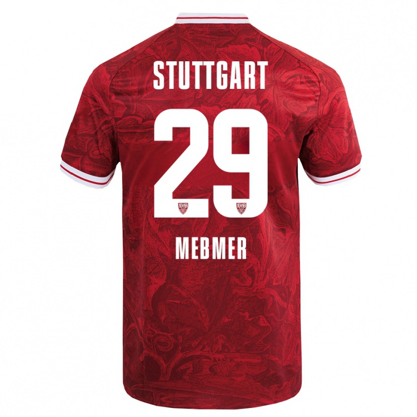 Danxen Dětské Meike Meßmer #29 Červená Černá Daleko Hráčské Dresy 2025/26 Dres