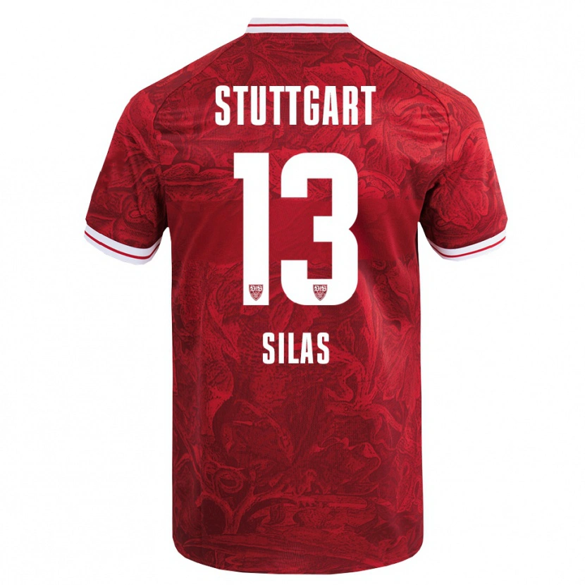 Danxen Dětské Silas #13 Červená Černá Daleko Hráčské Dresy 2025/26 Dres