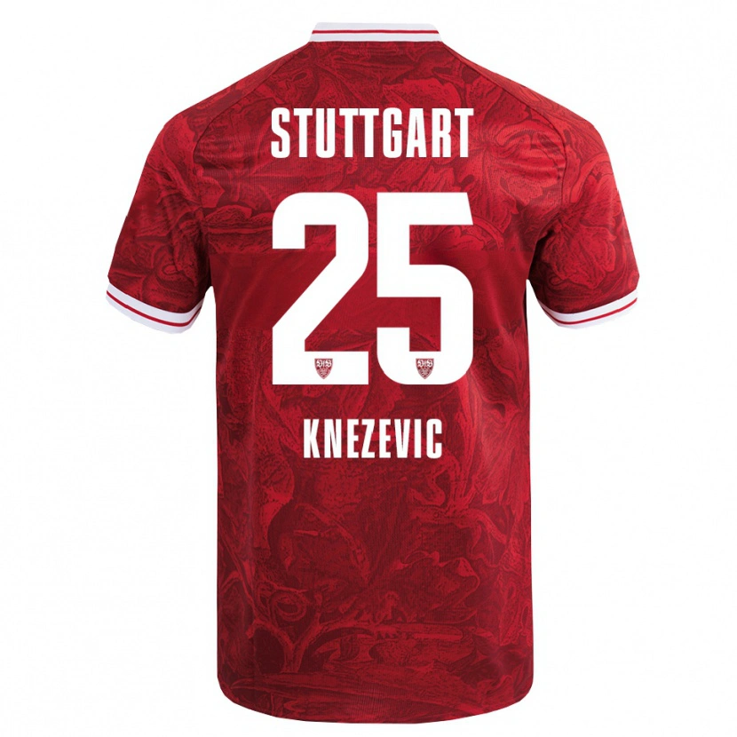 Danxen Dětské Ivan Knezevic #25 Červená Černá Daleko Hráčské Dresy 2025/26 Dres