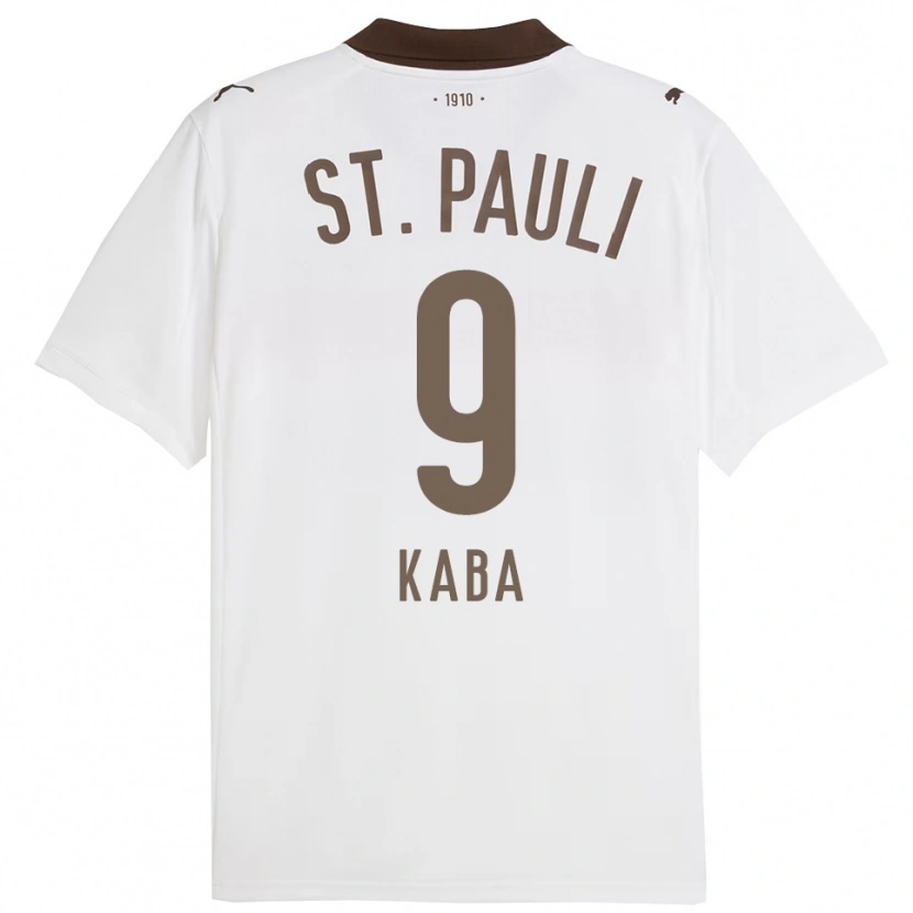 Danxen Dětské Wissou Kaba #9 Bílá Červená Daleko Hráčské Dresy 2025/26 Dres