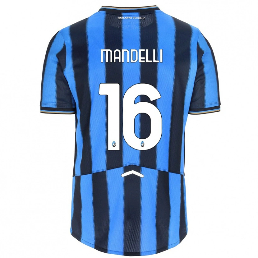 Danxen Pánské Giulia Mandelli #16 Nebesky Modrá Černá Domů Hráčské Dresy 2025/26 Dres