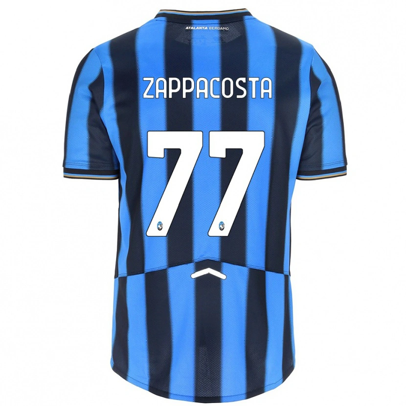 Danxen Pánské Davide Zappacosta #77 Nebesky Modrá Černá Domů Hráčské Dresy 2025/26 Dres