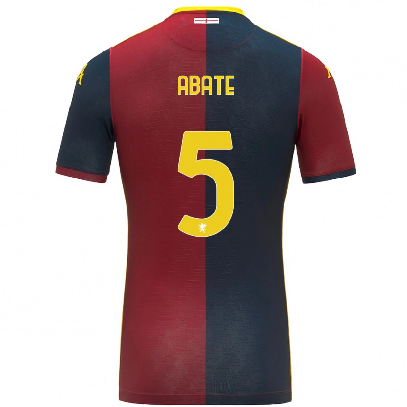 Danxen Pánské Giada Abate #5 Červená Královská Modř Domů Hráčské Dresy 2025/26 Dres