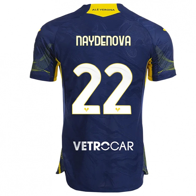 Danxen Pánské Ivana Naydenova #22 Námořnická Modř Žlutá Domů Hráčské Dresy 2025/26 Dres