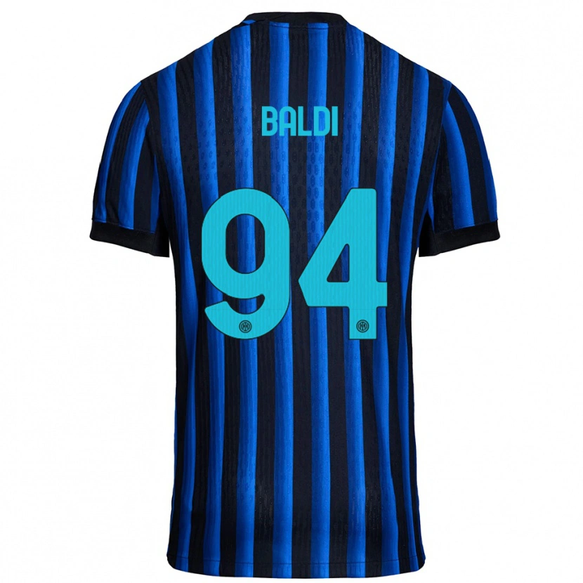 Danxen Pánské Rachele Baldi #94 Černá Modrá Domů Hráčské Dresy 2025/26 Dres