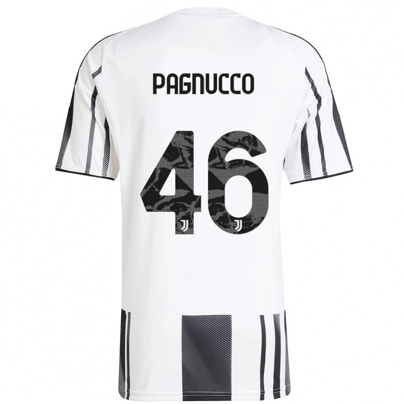 Danxen Pánské Filippo Pagnucco #46 Bílá Černá Domů Hráčské Dresy 2025/26 Dres