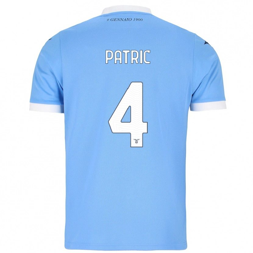 Danxen Pánské Patric #4 Nebesky Modrá Bílá Domů Hráčské Dresy 2025/26 Dres
