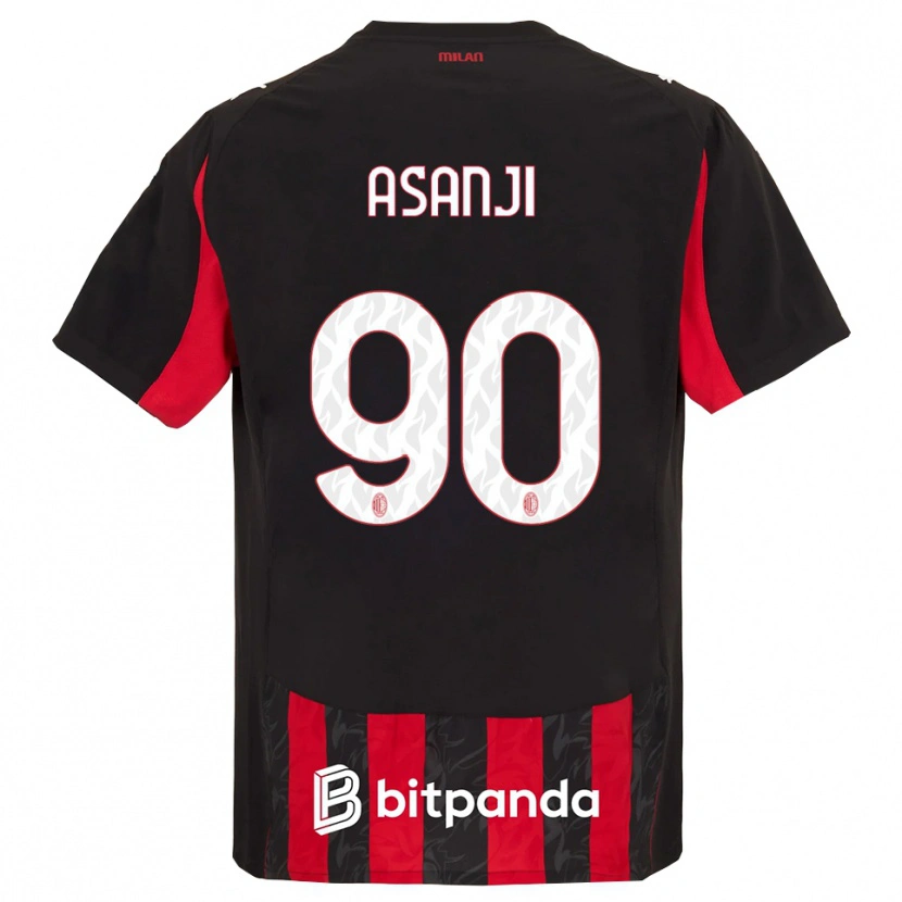 Danxen Pánské Levis Asanji #90 Červená Černá Domů Hráčské Dresy 2025/26 Dres