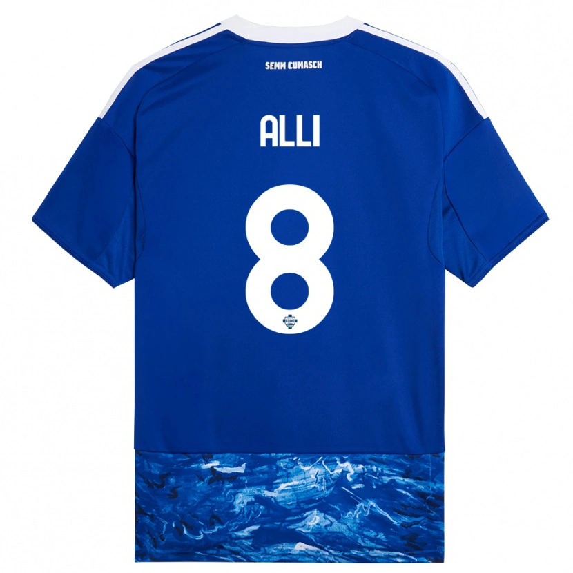 Danxen Pánské Dele Alli #8 Modrá Bílá Domů Hráčské Dresy 2025/26 Dres