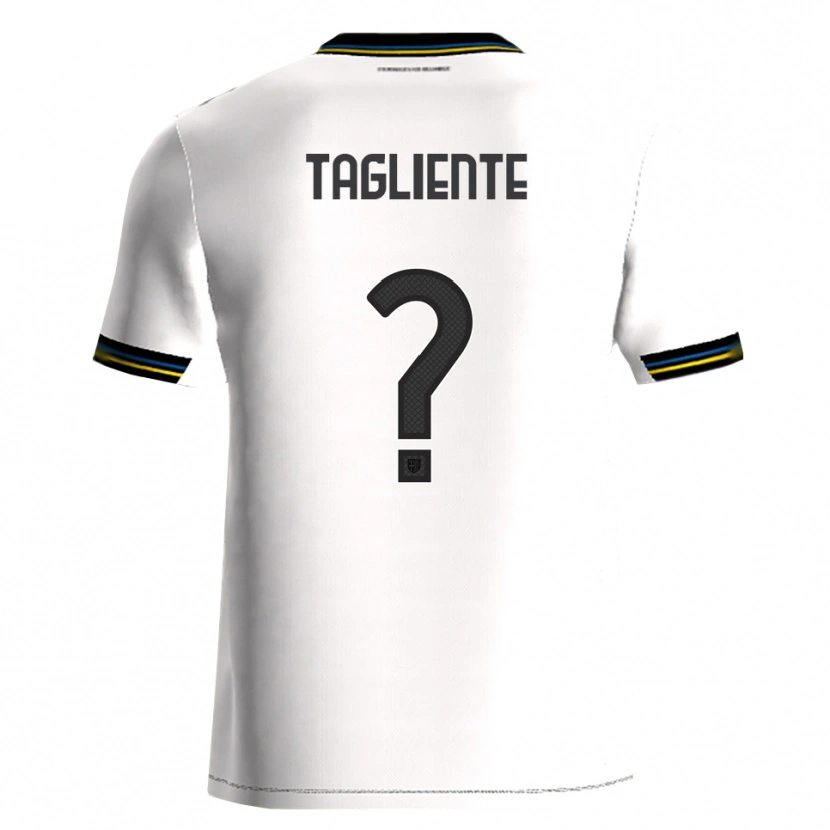 Danxen Pánské Anthony Tagliente #0 Bílá Černá Domů Hráčské Dresy 2025/26 Dres