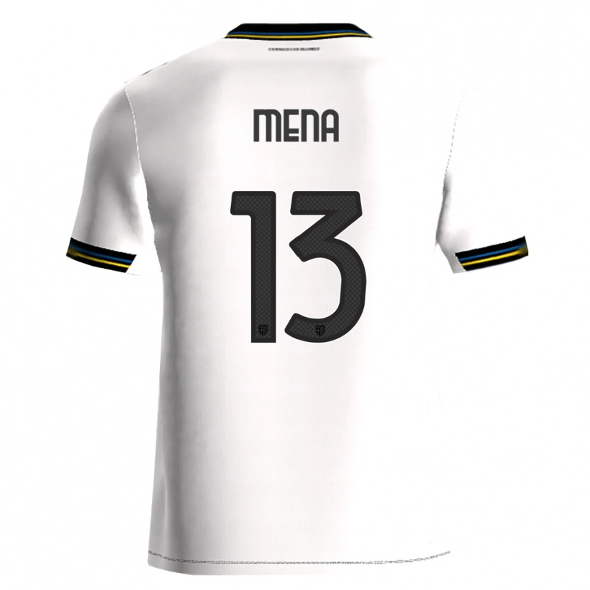 Danxen Pánské Marlon Mena #13 Bílá Černá Domů Hráčské Dresy 2025/26 Dres