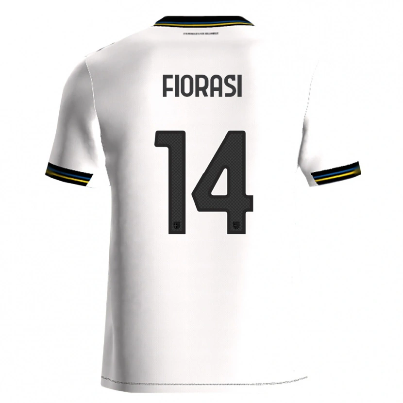 Danxen Pánské Pietro Fiorasi #14 Bílá Černá Domů Hráčské Dresy 2025/26 Dres