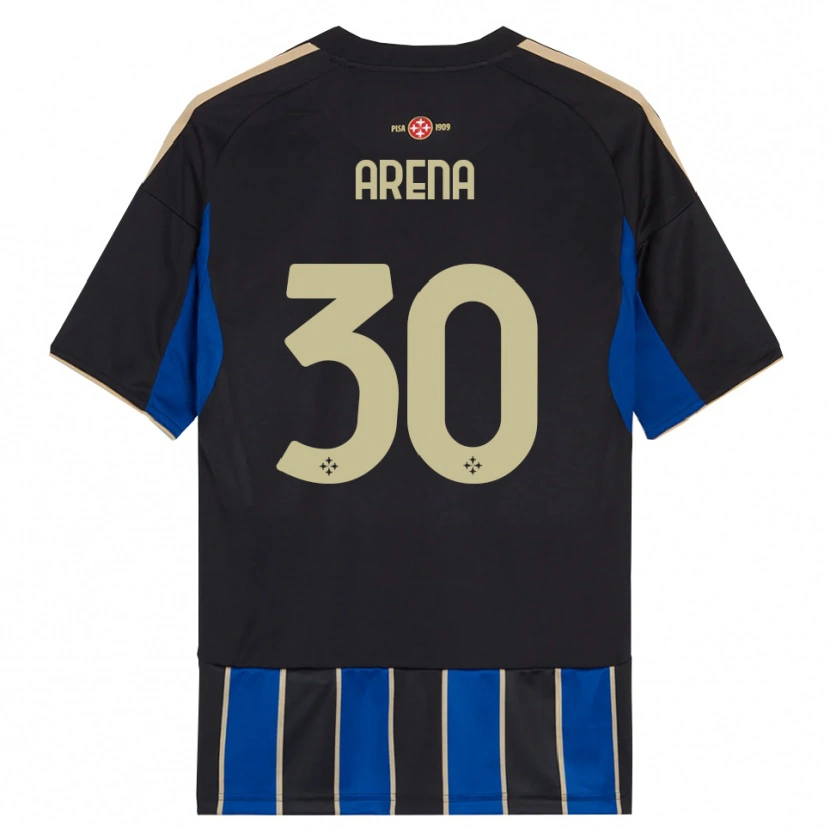 Danxen Pánské Alessandro Arena #30 Černá Modrá Domů Hráčské Dresy 2025/26 Dres