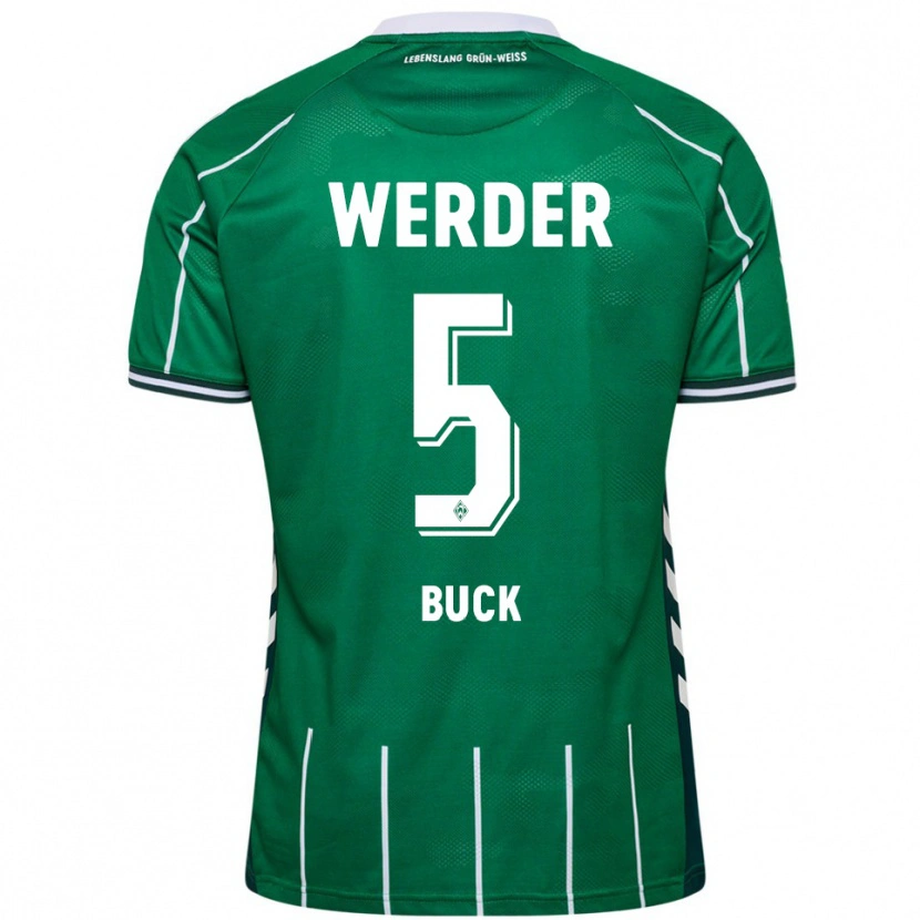 Danxen Pánské Marten Buck #5 Zelená Bílá Domů Hráčské Dresy 2025/26 Dres