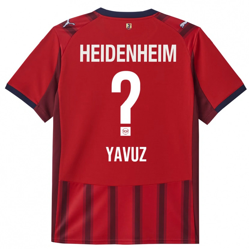 Danxen Pánské Abdullah Yavuz #0 Červená Námořnická Modř Domů Hráčské Dresy 2025/26 Dres