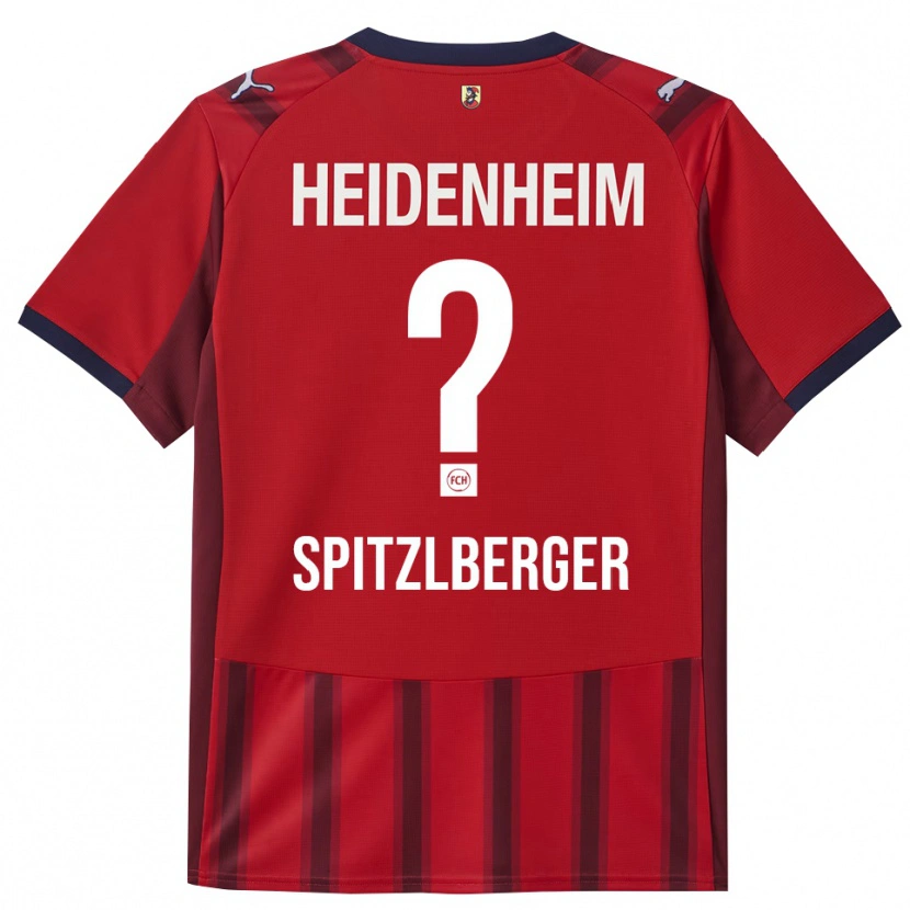 Danxen Pánské Tyler Spitzlberger #0 Červená Námořnická Modř Domů Hráčské Dresy 2025/26 Dres