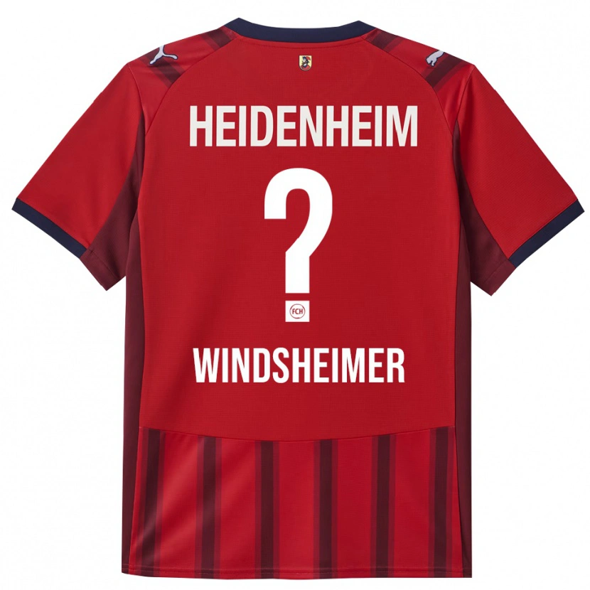 Danxen Pánské Tim Windsheimer #0 Červená Námořnická Modř Domů Hráčské Dresy 2025/26 Dres