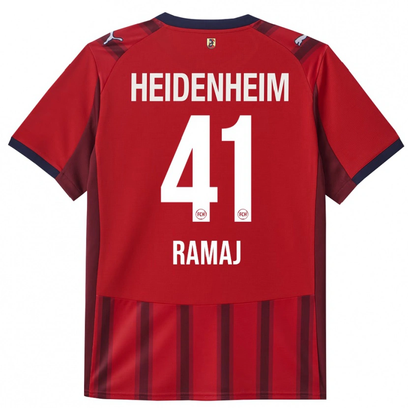 Danxen Pánské Diant Ramaj #41 Červená Námořnická Modř Domů Hráčské Dresy 2025/26 Dres