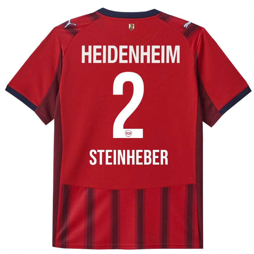 Danxen Pánské Leni Steinheber #2 Červená Námořnická Modř Domů Hráčské Dresy 2025/26 Dres