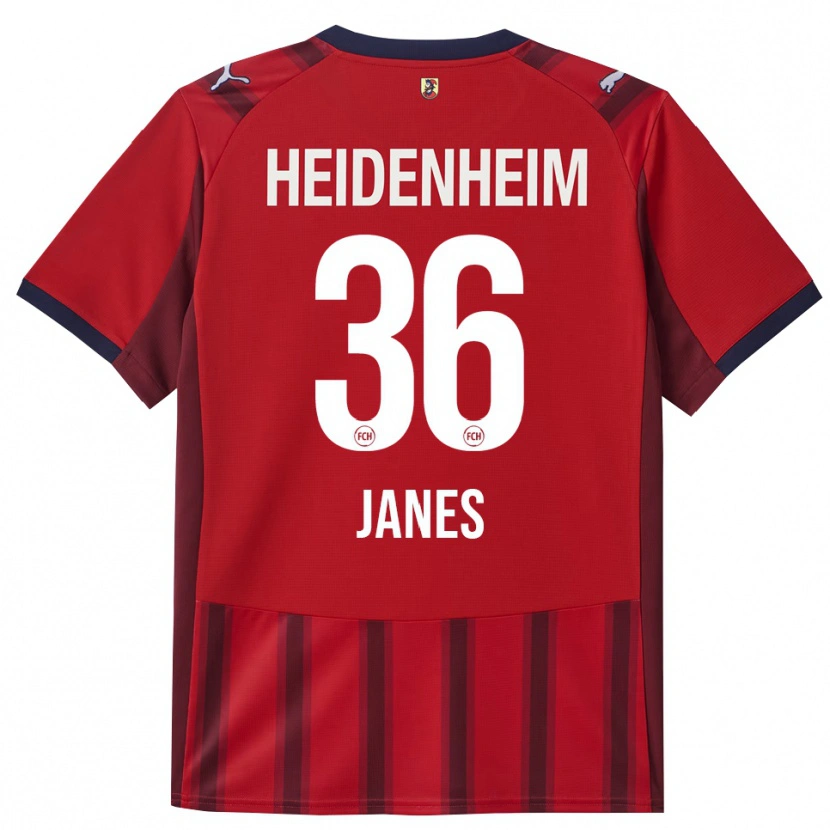 Danxen Pánské Luka Janes #36 Červená Námořnická Modř Domů Hráčské Dresy 2025/26 Dres
