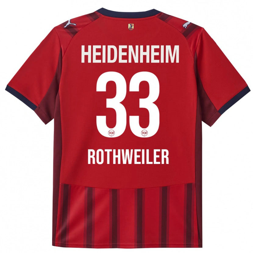 Danxen Pánské Nick Rothweiler #33 Červená Námořnická Modř Domů Hráčské Dresy 2025/26 Dres