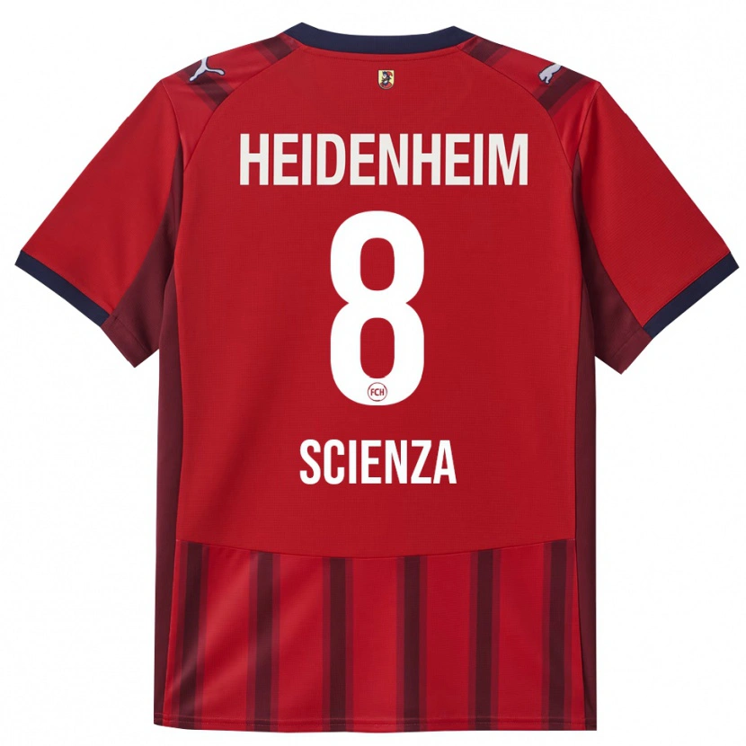 Danxen Pánské Leo Scienza #8 Červená Námořnická Modř Domů Hráčské Dresy 2025/26 Dres