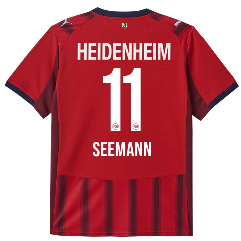 Danxen Pánské Maria Seemann #11 Červená Námořnická Modř Domů Hráčské Dresy 2025/26 Dres