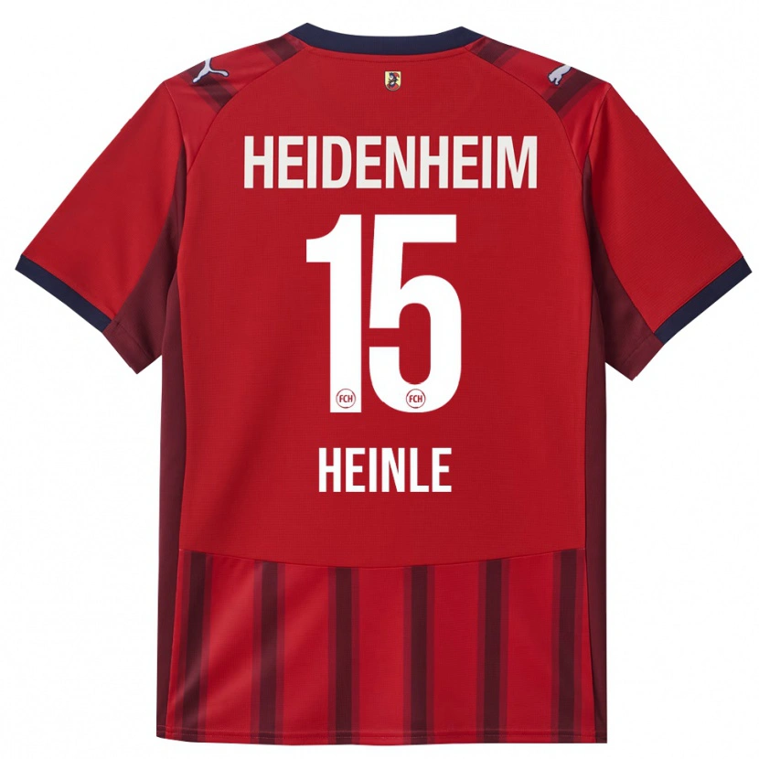 Danxen Pánské Paul Heinle #15 Červená Námořnická Modř Domů Hráčské Dresy 2025/26 Dres