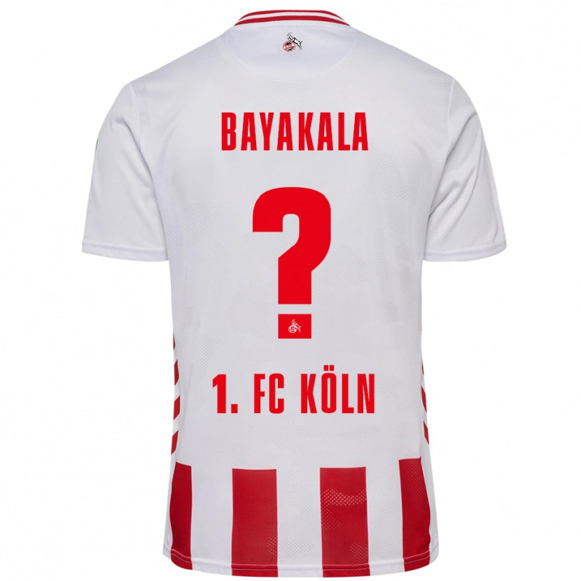 Danxen Pánské Aaron Bayakala #0 Bílá Červená Domů Hráčské Dresy 2025/26 Dres