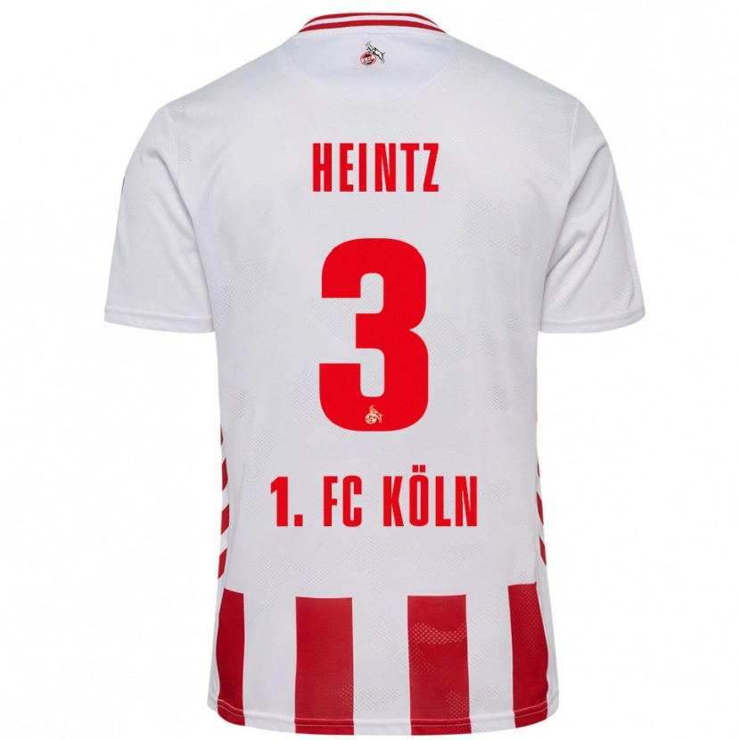 Danxen Pánské Dominique Heintz #3 Bílá Červená Domů Hráčské Dresy 2025/26 Dres