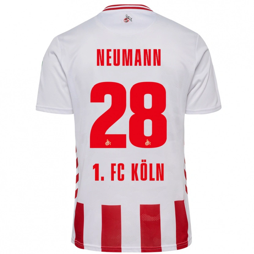 Danxen Pánské Cenny Neumann #28 Bílá Červená Domů Hráčské Dresy 2025/26 Dres