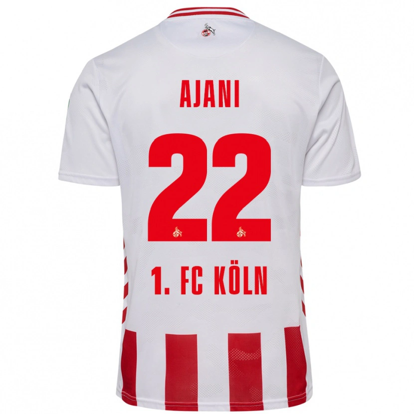 Danxen Pánské Marvin Ajani #22 Bílá Červená Domů Hráčské Dresy 2025/26 Dres