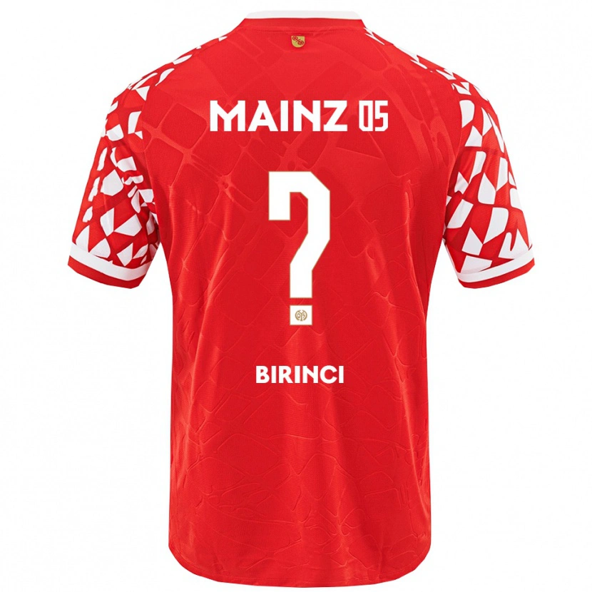 Danxen Pánské Muhammed Birinci #0 Červená Bílá Domů Hráčské Dresy 2025/26 Dres