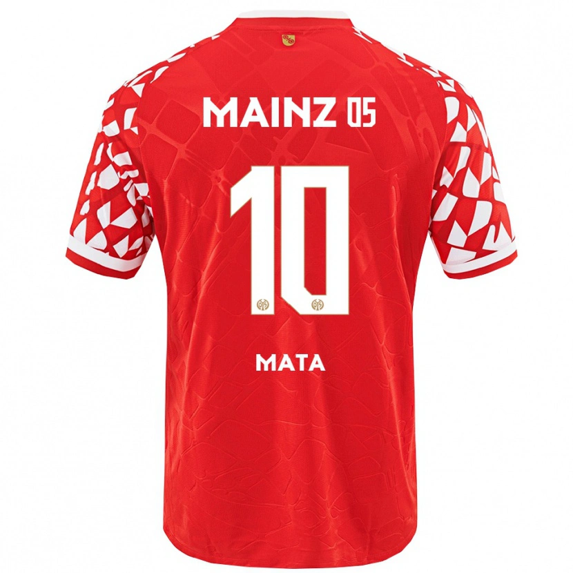 Danxen Pánské Ken Mata #10 Červená Bílá Domů Hráčské Dresy 2025/26 Dres