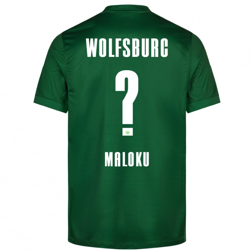 Danxen Pánské Enuar Maloku #0 Zelená Bílá Domů Hráčské Dresy 2025/26 Dres