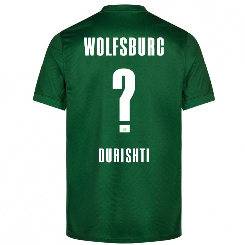 Danxen Pánské Brendon Durishti #0 Zelená Bílá Domů Hráčské Dresy 2025/26 Dres