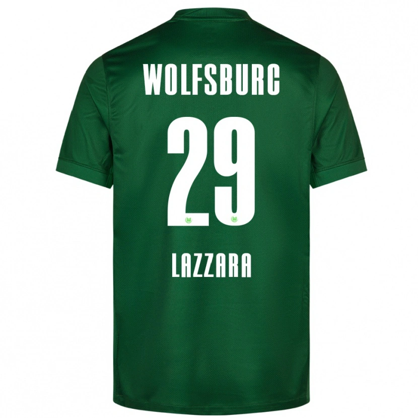 Danxen Pánské Luan Lazzara #29 Zelená Bílá Domů Hráčské Dresy 2025/26 Dres