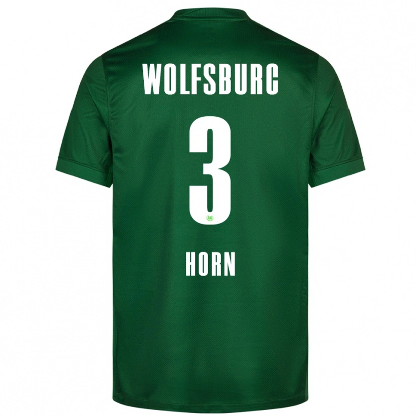 Danxen Pánské Noah Horn #3 Zelená Bílá Domů Hráčské Dresy 2025/26 Dres