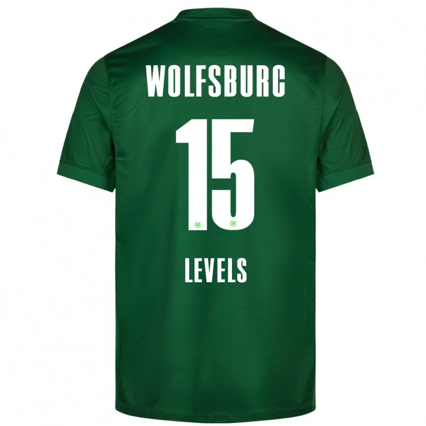 Danxen Pánské Janou Levels #15 Zelená Bílá Domů Hráčské Dresy 2025/26 Dres