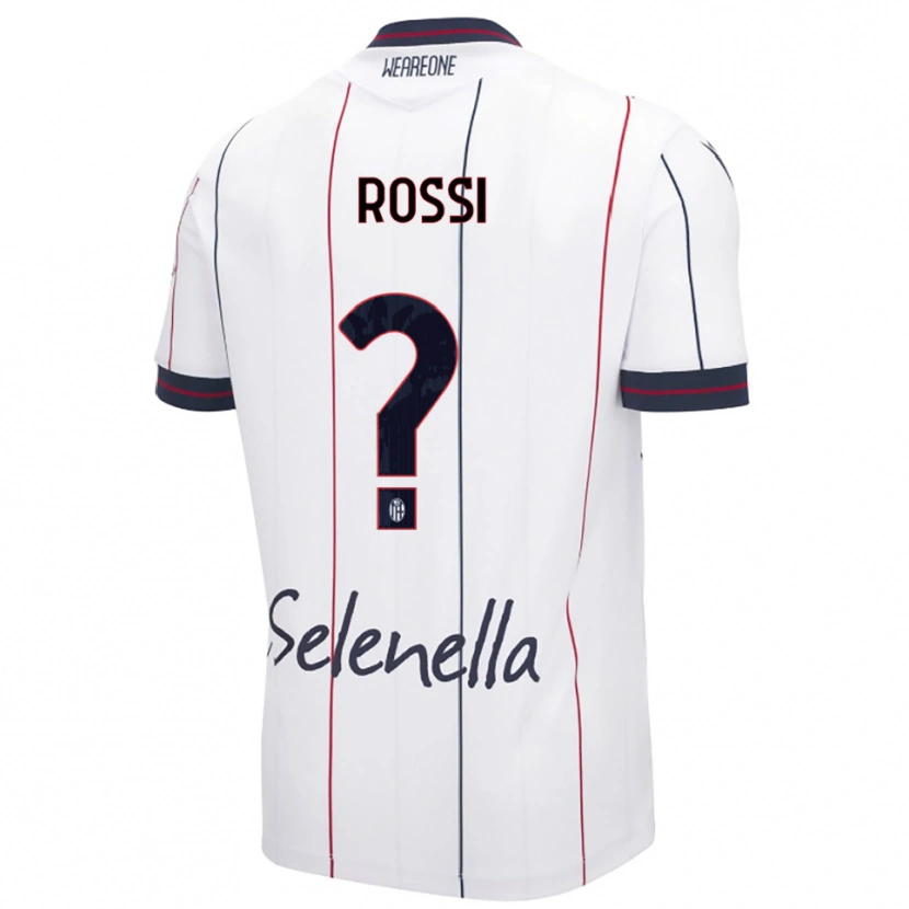 Danxen Pánské Alice Rossi #0 Bílá Královská Modř Daleko Hráčské Dresy 2025/26 Dres