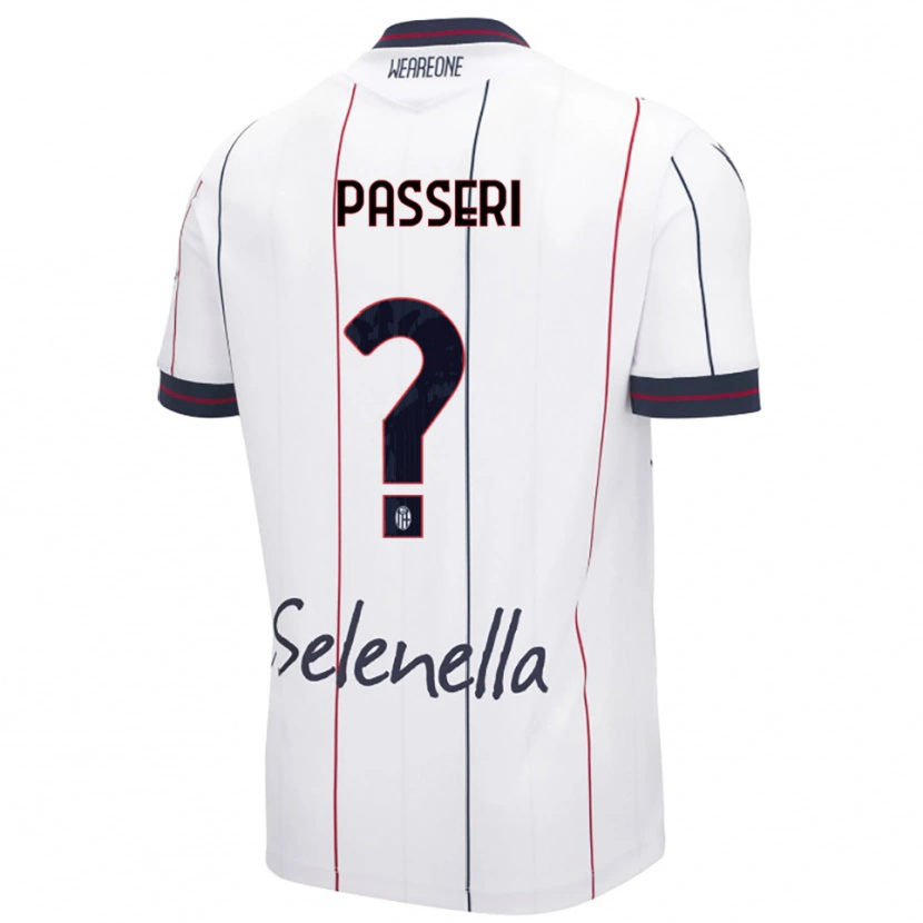 Danxen Pánské Angela Passeri #0 Bílá Královská Modř Daleko Hráčské Dresy 2025/26 Dres