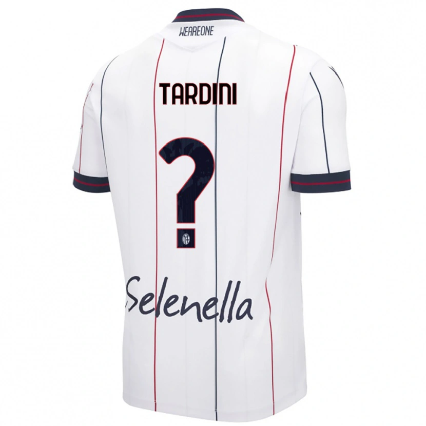 Danxen Pánské Sara Tardini #0 Bílá Královská Modř Daleko Hráčské Dresy 2025/26 Dres